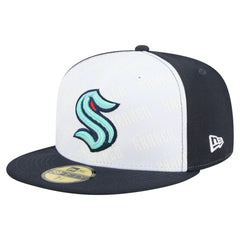 NHL Seattle Kraken New Era Repeat Two-Tone 59FIFTY Fitted Hat