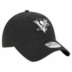 NHL Pittsburgh Penguins New Era Stamp Fabric Applique 9TWENTY Adjustable Hat