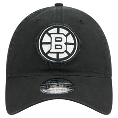 NHL Boston Bruins New Era Stamp Fabric Applique 9TWENTY Adjustable Hat