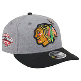 NHL Chicago Blackhawks New Era Wool Pin Low Profile 9FIFTY Snapback Hat