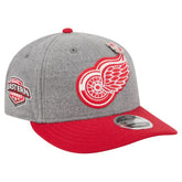NHL Detroit Red Wings New Era Wool Pin Low Profile 9FIFTY Snapback Hat