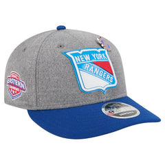 NHL New York Rangers New Era Wool Pin Low Profile 9FIFTY Snapback Hat