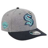 NHL Seattle Kraken New Era Wool Pin Low Profile 9FIFTY Snapback Hat