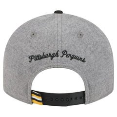 NHL Pittsburgh Penguins New Era Wool Pin Low Profile 9FIFTY Snapback Hat