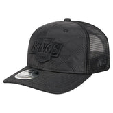 NHL Los Angeles Kings New Era Quilted Nylon 9SEVENTY Adjustable Trucker Hat