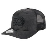NHL Philadelphia Flyers New Era Quilted Nylon 9SEVENTY Adjustable Trucker Hat