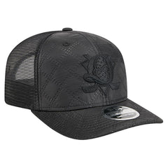 NHL Anaheim Ducks New Era Quilted Nylon 9SEVENTY Adjustable Trucker Hat