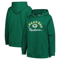 '47 Women's Plus Size Whirlwind Naomi Hoodie - Green Bay Packers Hoodies