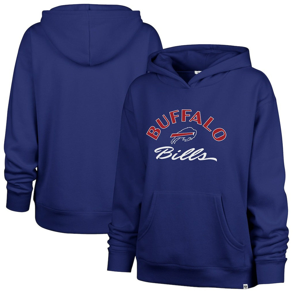 '47 Women's Plus Size Whirlwind Naomi Hoodie - Buffalo Bills Hoodies