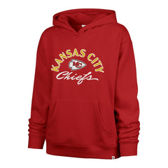 '47 Women's Plus Size Whirlwind Naomi Hoodie - Kansas City Chiefs Hoodies