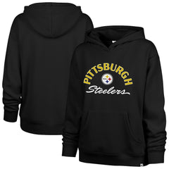 '47 Women's Plus Size Whirlwind Naomi Hoodie - Pittsburgh Steelers Hoodies