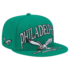 Throwback Oversized 59FIFTY Fitted Hat - Philadelphia Eagles Hats