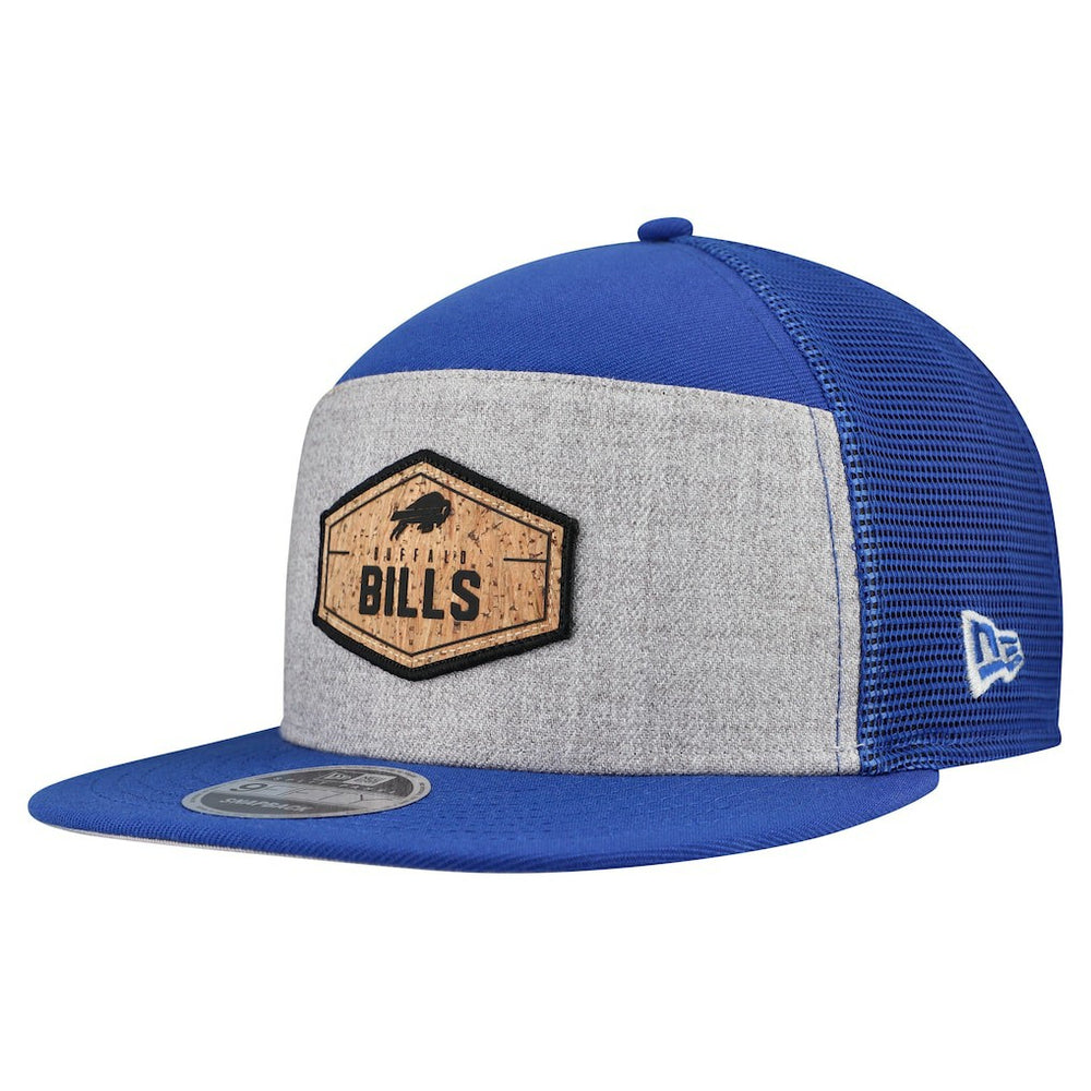 Cork Split Panel 9FIFTY Trucker Snapback Hat - Buffalo Bills Hats