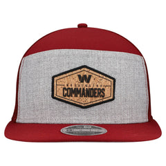 Cork Split Panel 9FIFTY Trucker Snapback Hat - Washington Commanders Hats