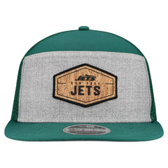 Cork Split Panel 9FIFTY Trucker Snapback Hat - New York Jets Hats