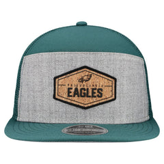 Cork Split Panel 9FIFTY Trucker Snapback Hat - Philadelphia Eagles Hats