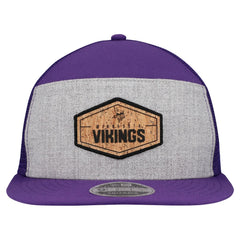 Cork Split Panel 9FIFTY Trucker Snapback Hat - Minnesota Vikings Hats