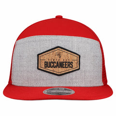 Cork Split Panel 9FIFTY Trucker Snapback Hat - Tampa Bay Buccaneers Hats