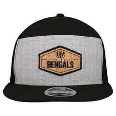 Cork Split Panel 9FIFTY Trucker Snapback Hat - Cincinnati Bengals Hats