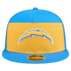 Outdoor Split Panel 9FIFTY Snapback Hat - Los Angeles Chargers Hats