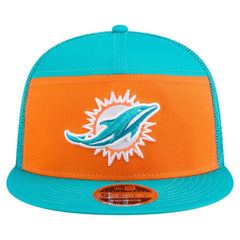 Outdoor Split Panel 9FIFTY Snapback Hat - Miami Dolphins Hats