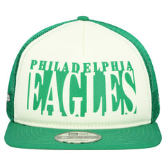 Throwback Cutout A-Frame 9FIFTY Snapback Hat - Philadelphia Eagles Hats