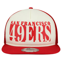Cutout A-Frame 9FIFTY Snapback Hat - San Francisco 49ers Hats
