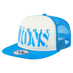 Cutout A-Frame 9FIFTY Snapback Hat - Detroit Lions Hats