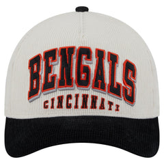 Head Two-Tone Sided Corduroy 9FORTY A-Frame Adjustable Hat - Cincinnati Bengals Hats