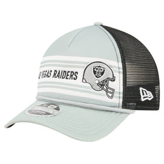Linear A-Frame 9FORTY Adjustable Hat - Las Vegas Raiders Hats