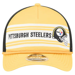 Linear A-Frame 9FORTY Adjustable Hat - Pittsburgh Steelers Hats