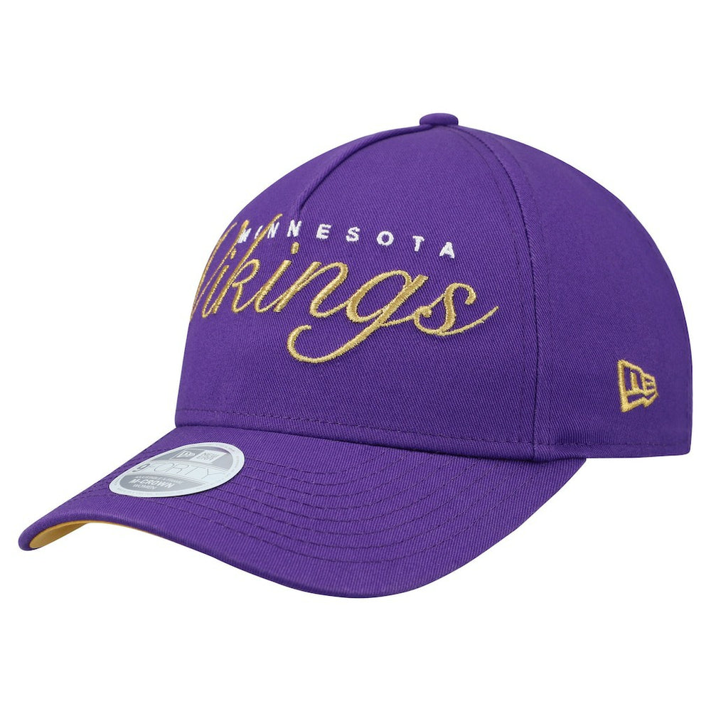 Women's Metallic 9FORTY M-Crown A-Frame Adjustable Hat - Minnesota Vikings Hats