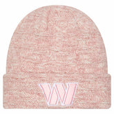 Women's Metallic Cuffed Knit Hat - Washington Commanders Hats