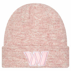 Women's Metallic Cuffed Knit Hat - Washington Commanders Hats