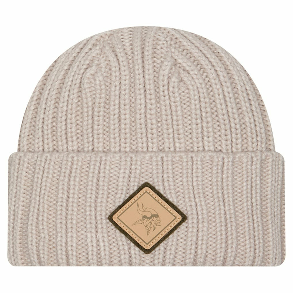 Logo Applique Cuffed Knit Hat - Minnesota Vikings Hats