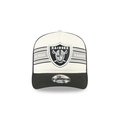 Banner A-Frame 9FIFTY Trucker Snapback Hat - Las Vegas Raiders Hats