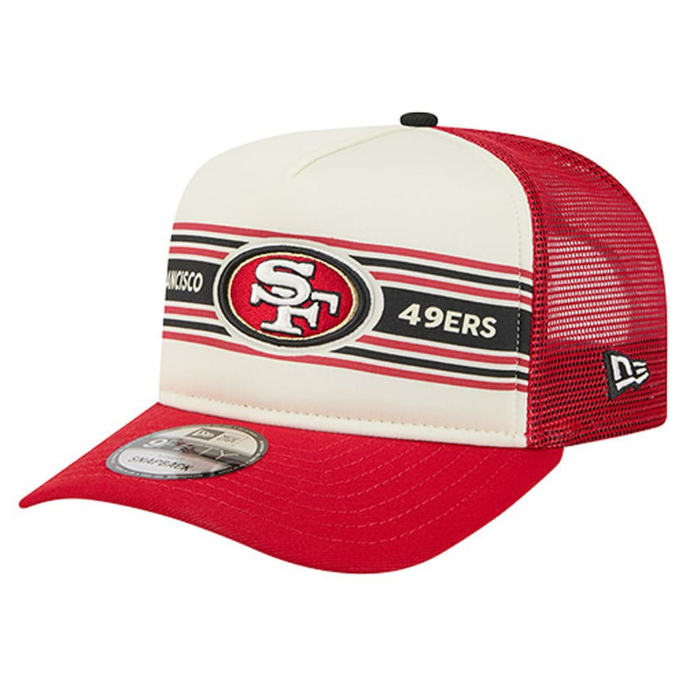 Banner A-Frame 9FIFTY Trucker Snapback Hat - San Francisco 49ers Hats