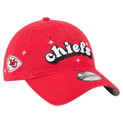 Girls Youth Cheer 9TWENTY Adjustable Hat - Kansas City Chiefs Hats