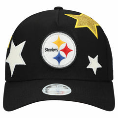 Women's Stardom A-Frame 9FORTY Adjustable Hat - Pittsburgh Steelers Hats