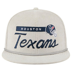 Cord Rope Corduroy 9FIFTY Snapback Hat - Houston Texans Hats