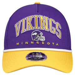 Youth Arch COOLERA 9FORTY A-Frame Adjustable Hat - Minnesota Vikings Hats