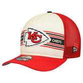 Youth Banner 9FIFTY A-Frame Adjustable Trucker Hat - Kansas City Chiefs Hats