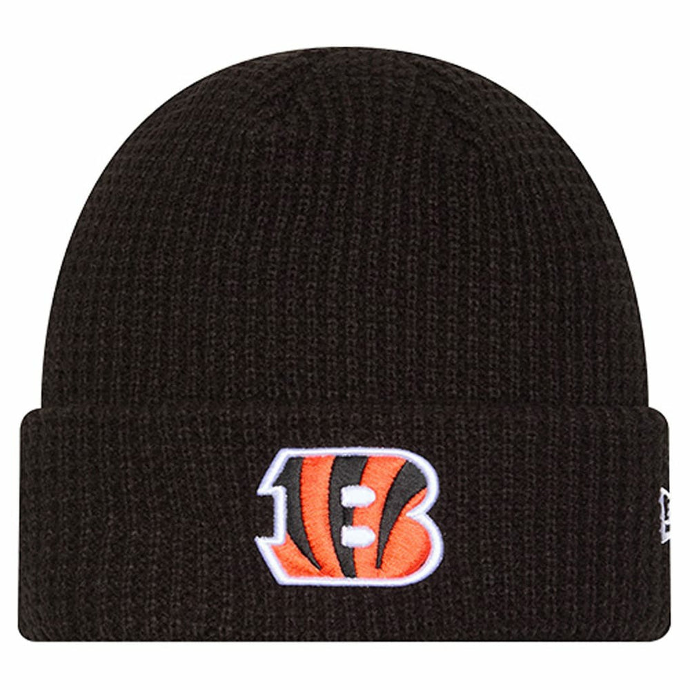Youth Waffle Cuffed Knit Hat - Cincinnati Bengals Hats