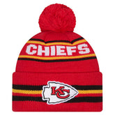 Youth Classic Cuffed Knit Hat with Pom - Kansas City Chiefs Hats