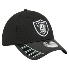 Visor Hit 39THIRTY Flex Hat - Las Vegas Raiders Hats