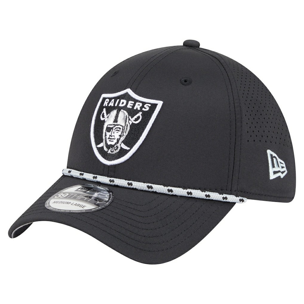 Perforated 39THIRTY Flex Hat - Las Vegas Raiders Hats