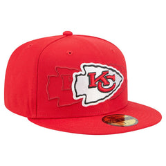 Tri-Hit 59FIFTY Fitted Hat - Kansas City Chiefs Hats