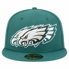 Tri-Hit 59FIFTY Fitted Hat - Philadelphia Eagles Hats