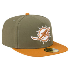 Color Pack A-Frame 59FIFTY Fitted Hat - Miami Dolphins Hats