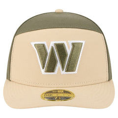 Two-Tone Color Pack Split Panel 59FIFTY Fitted Hat - Washington Commanders Hats